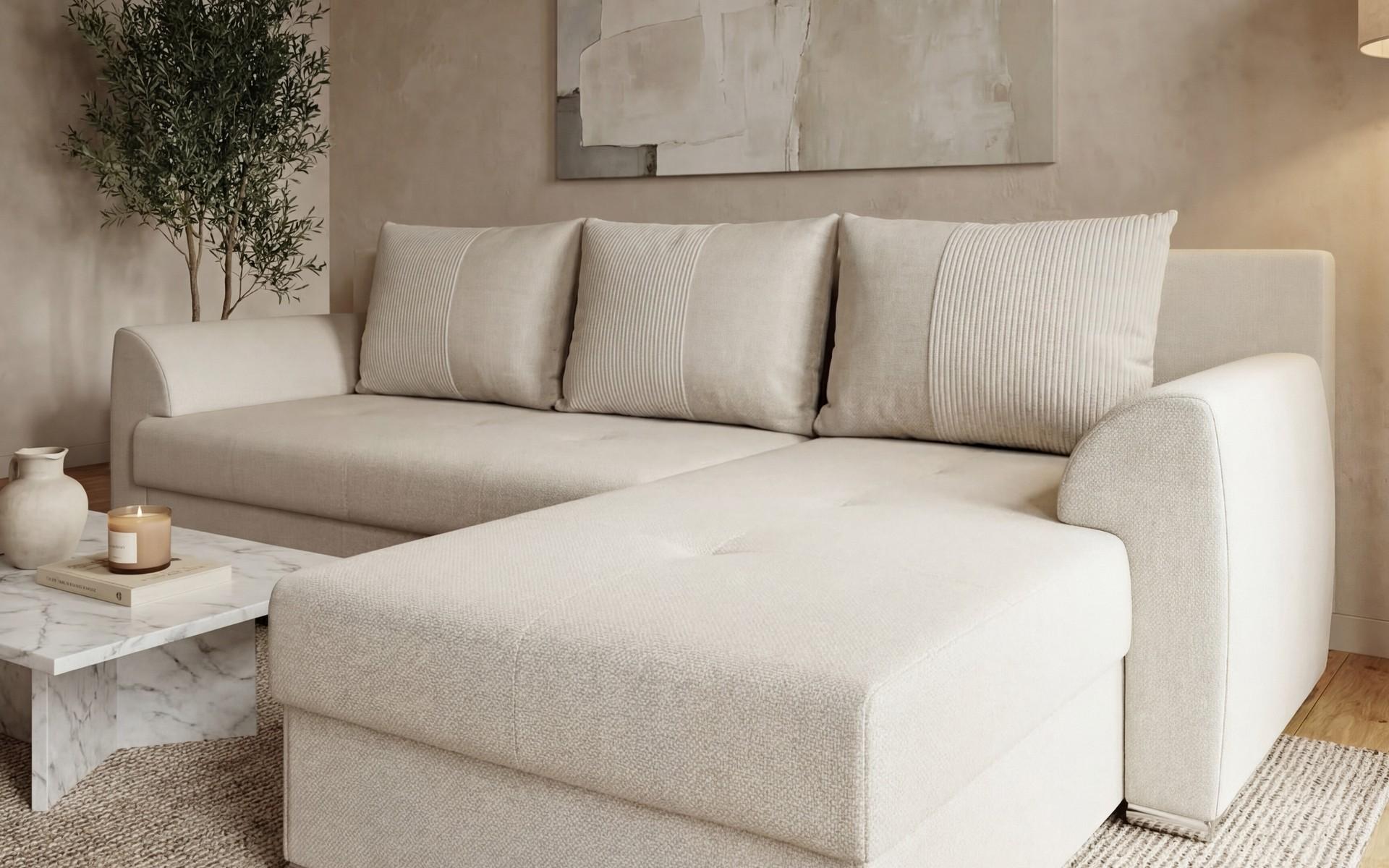 Coltar extensibil Deman Prime, bej deschis + bej  2